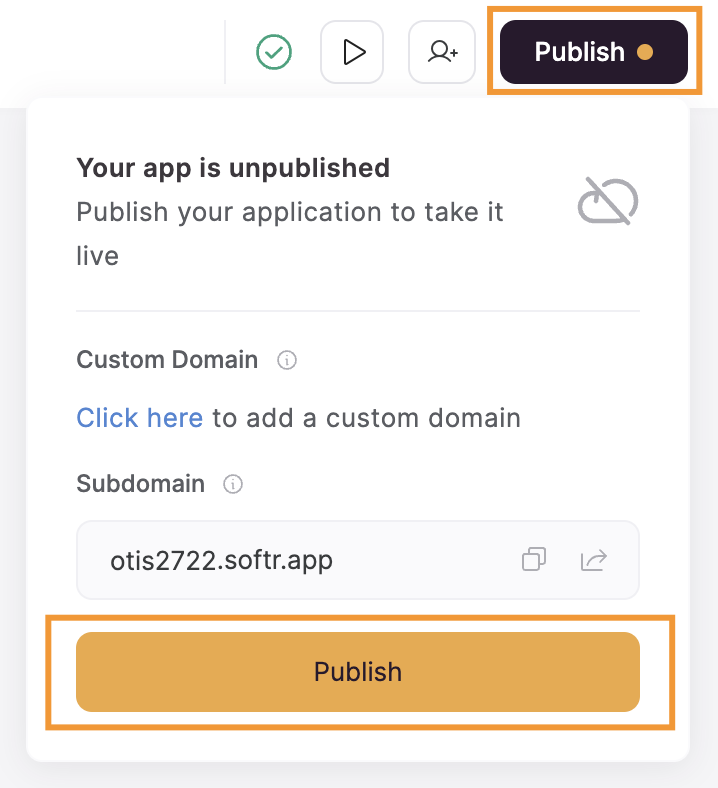 Publish your graph