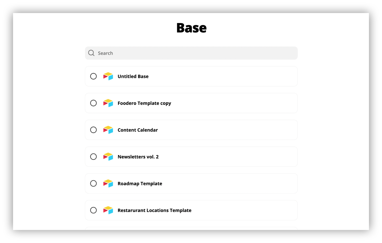 Airtable Base
