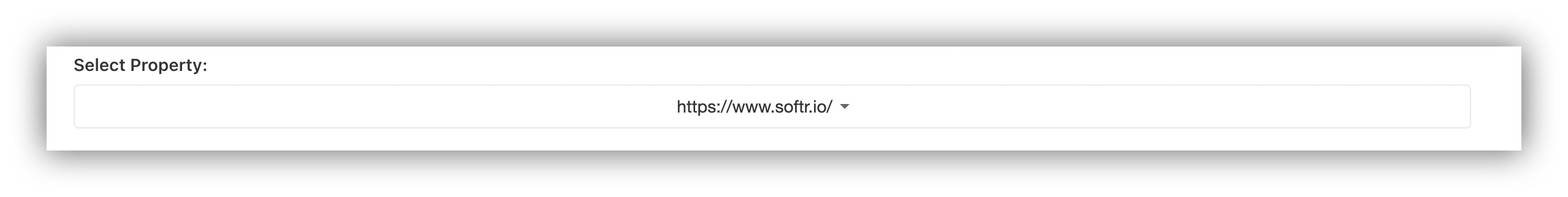 Select a property 