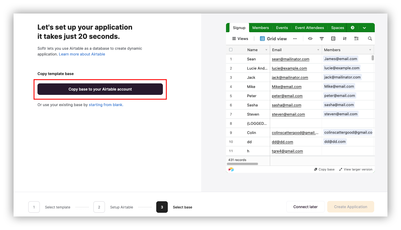  Copy the demo database