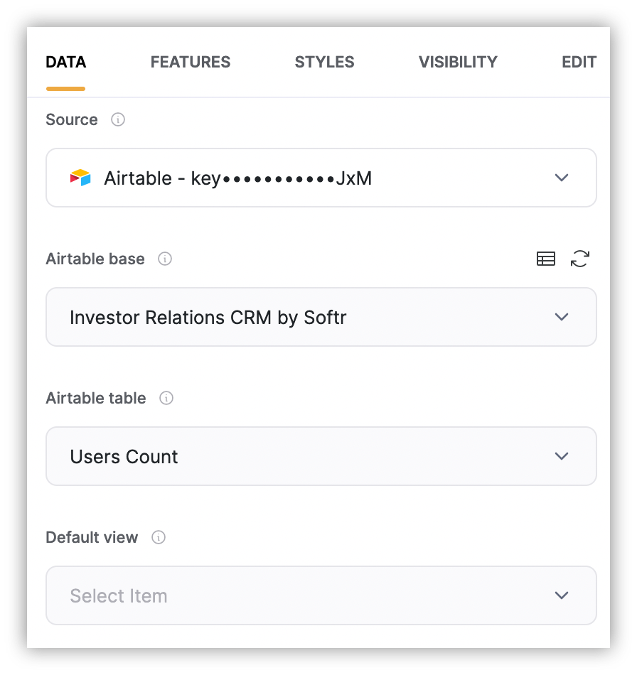Create the admin homepage