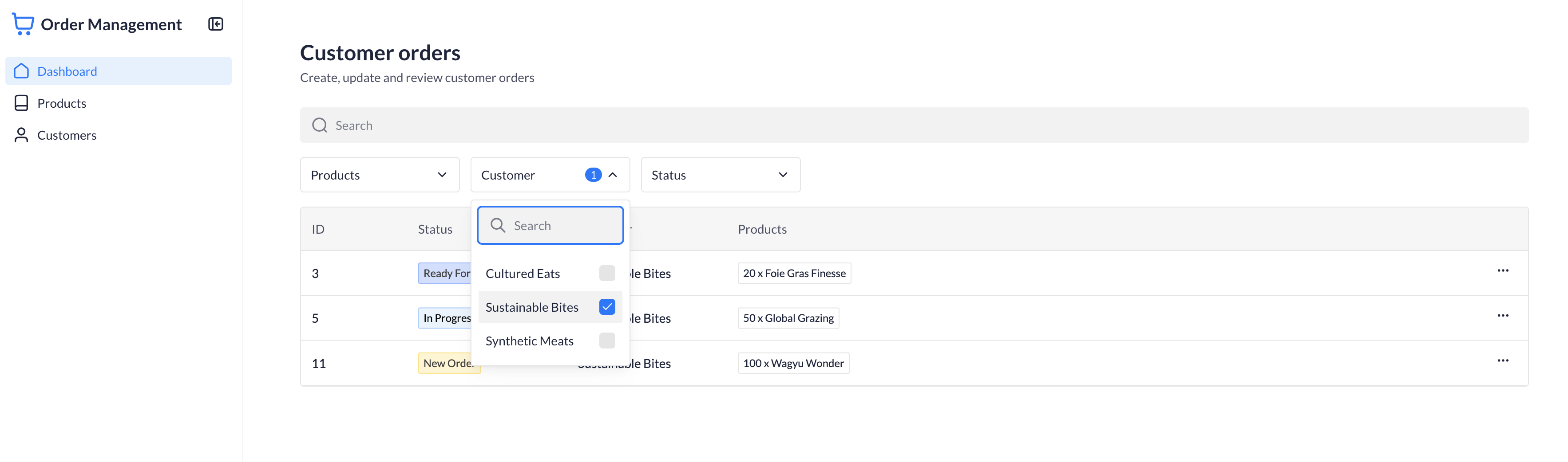 A no-code database allows you to connect & filter your data easily.