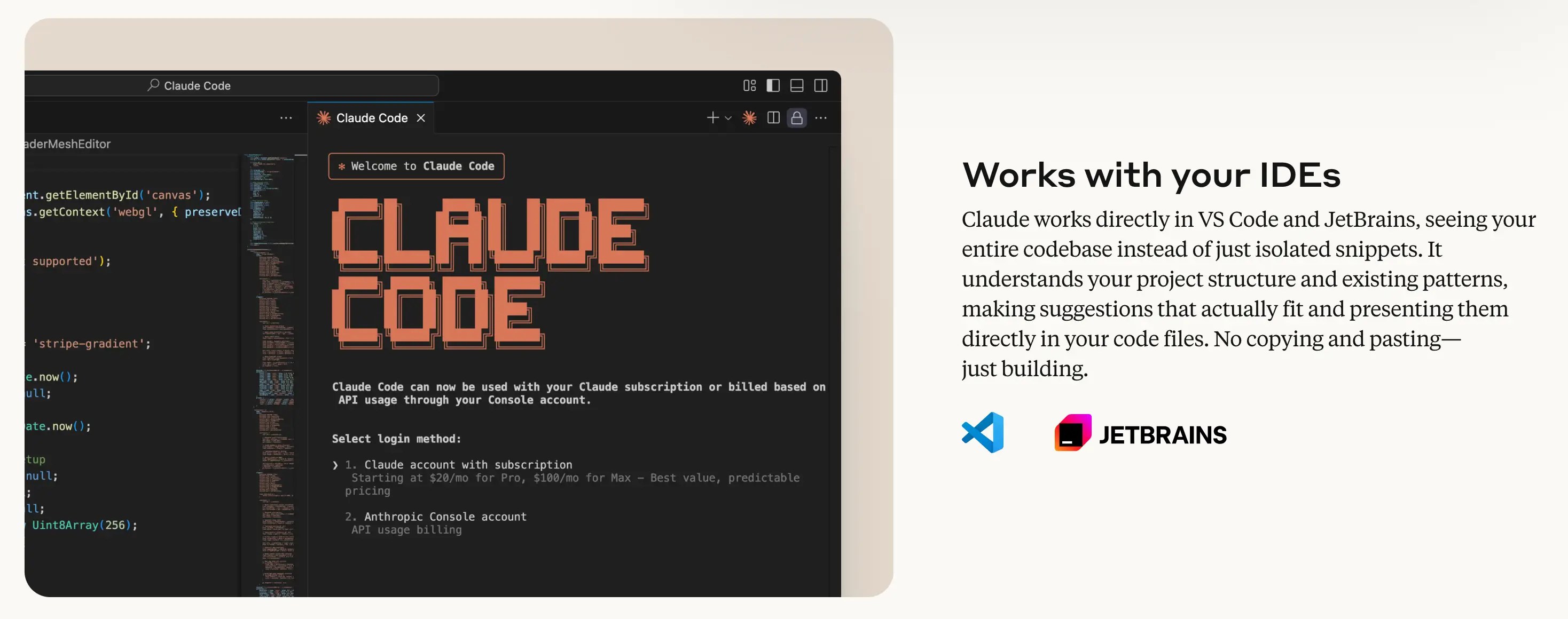 Claude Code vibe coding assistant