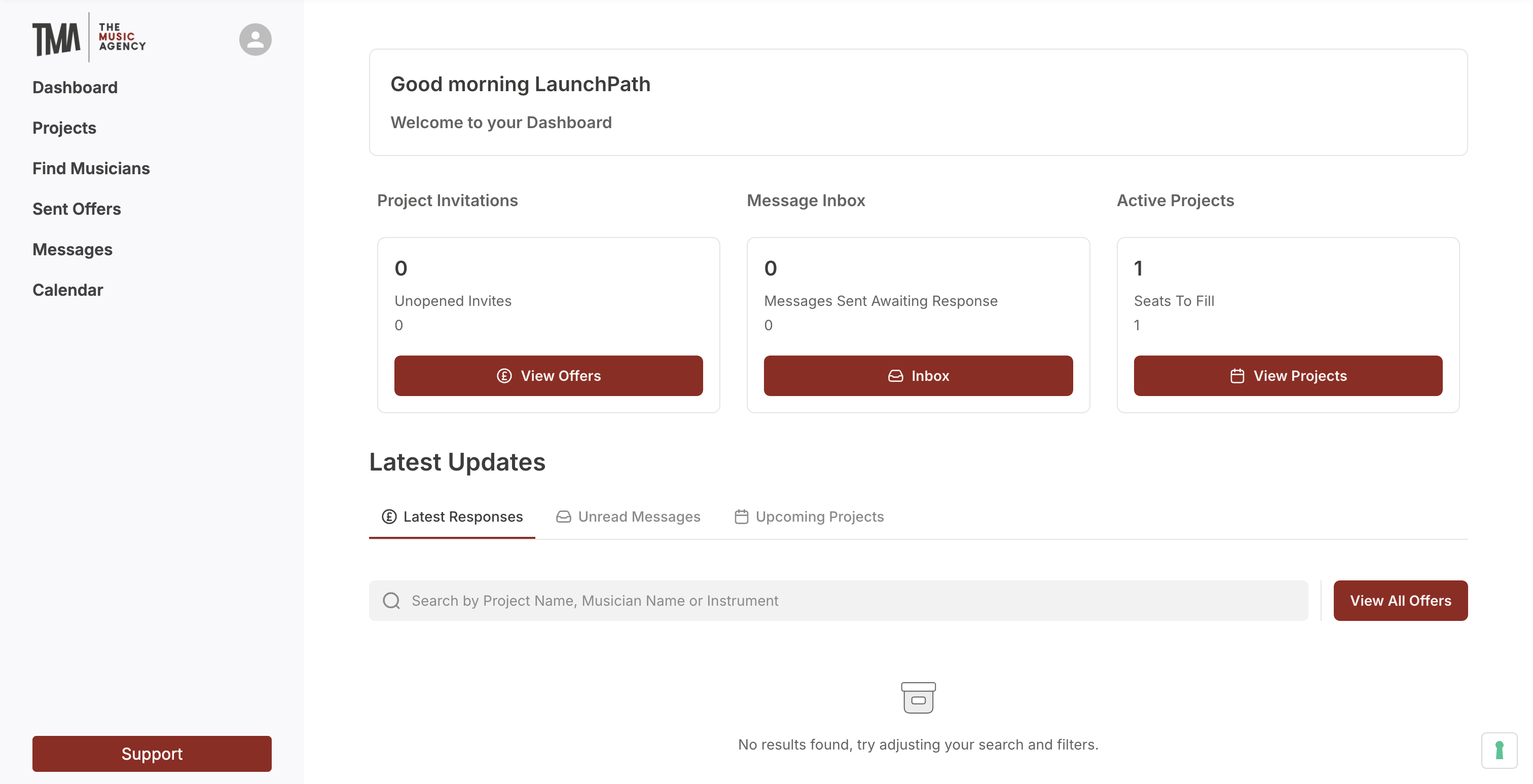 The Music Agency feature image