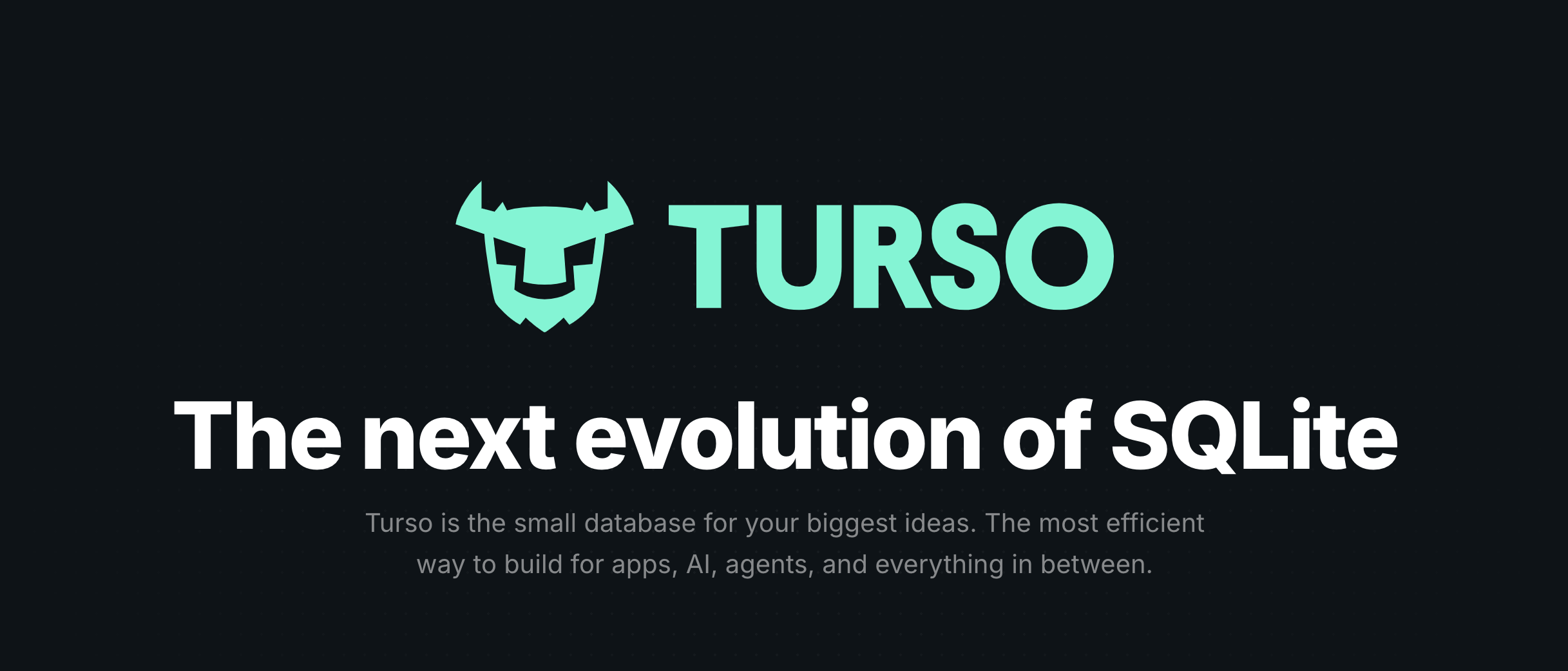 Turso Supabase alternative. 