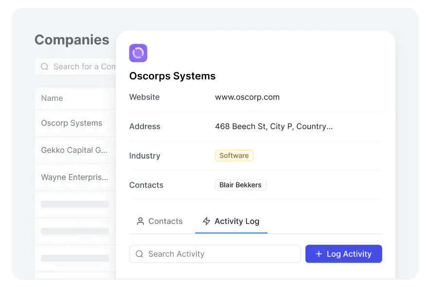 A Softr-built CRM as one of the best Attio alternatives