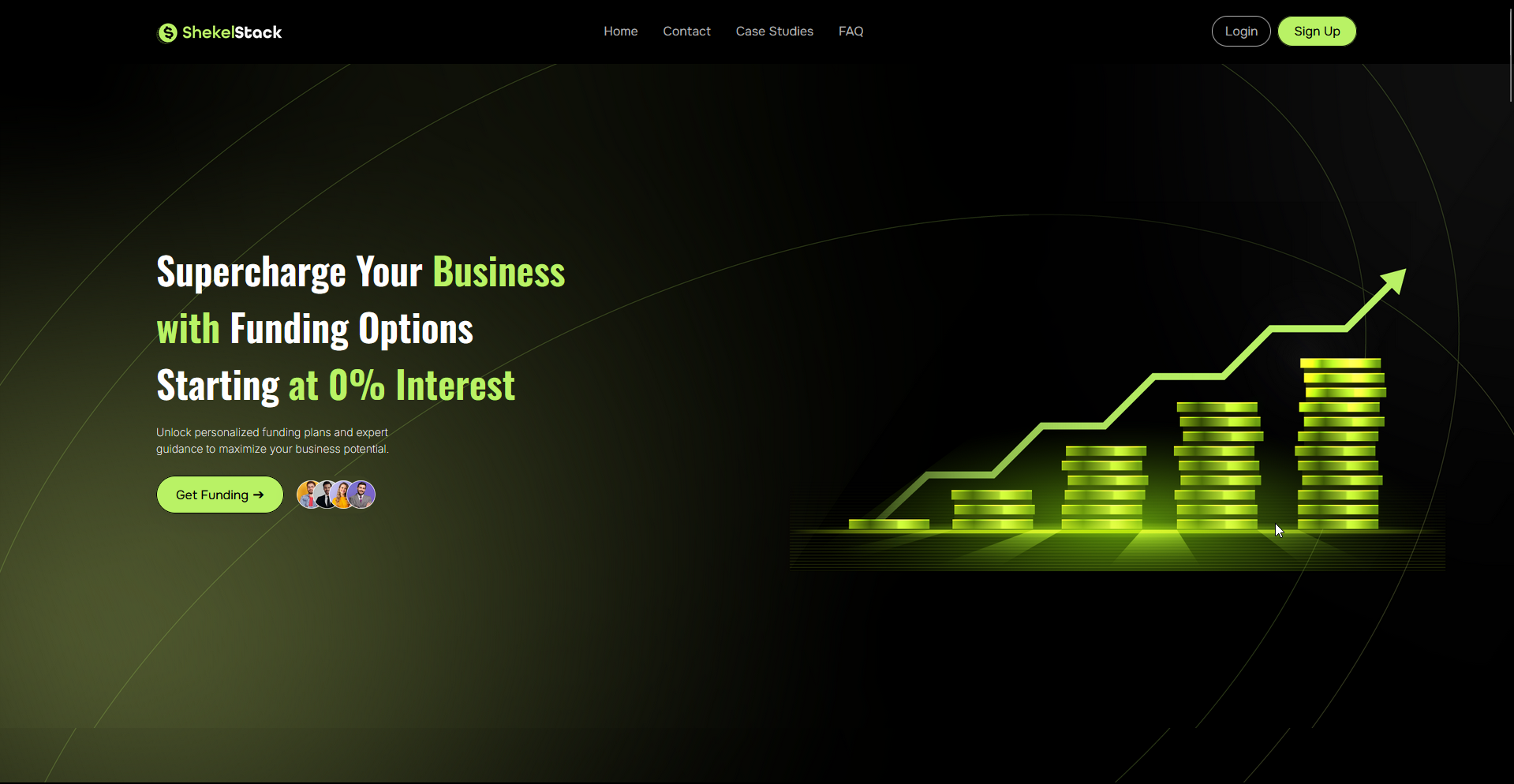 Client Funding Portal for ShekelStack feature image