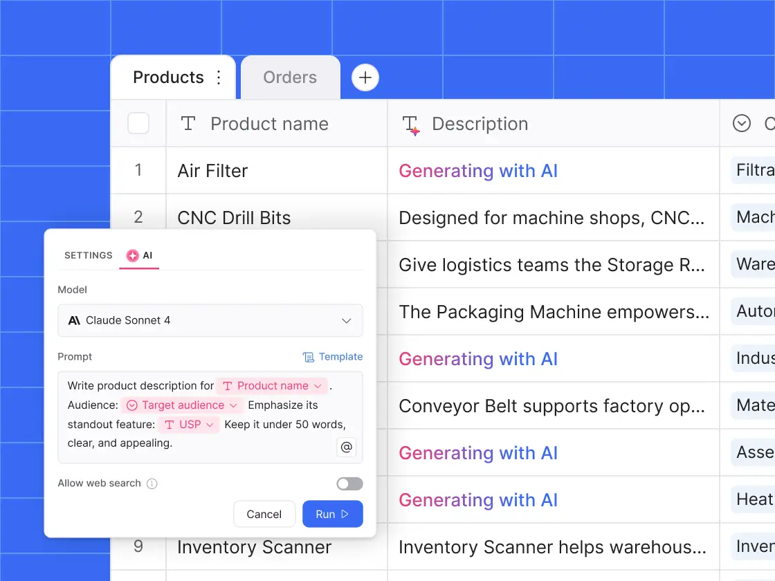 Easy data auto-fill with Softr Database AI Agents