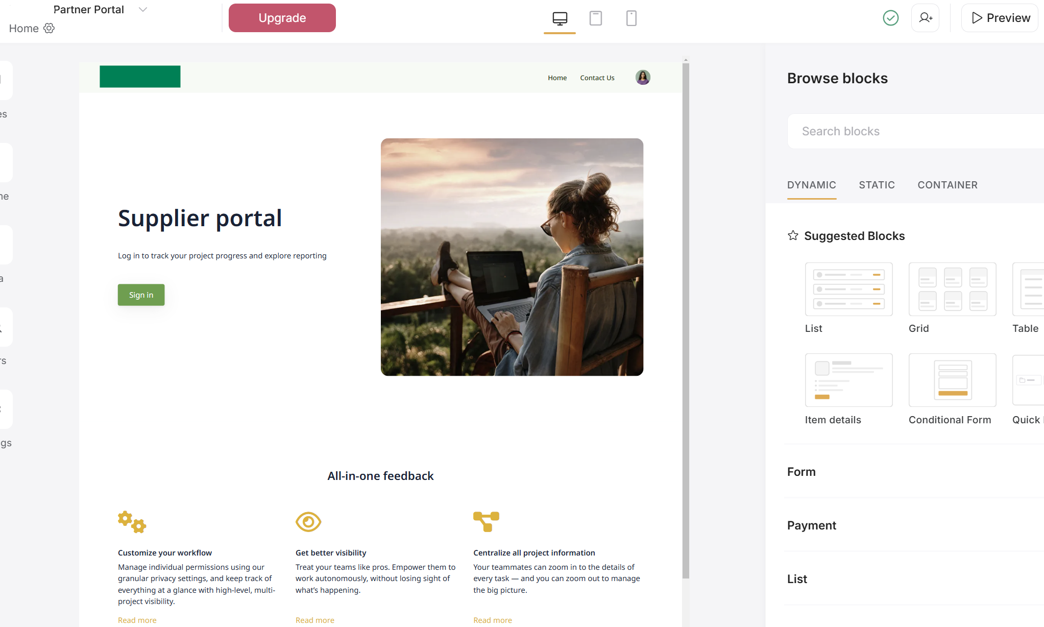 Used Equipment Processing Supplier Portal feature image