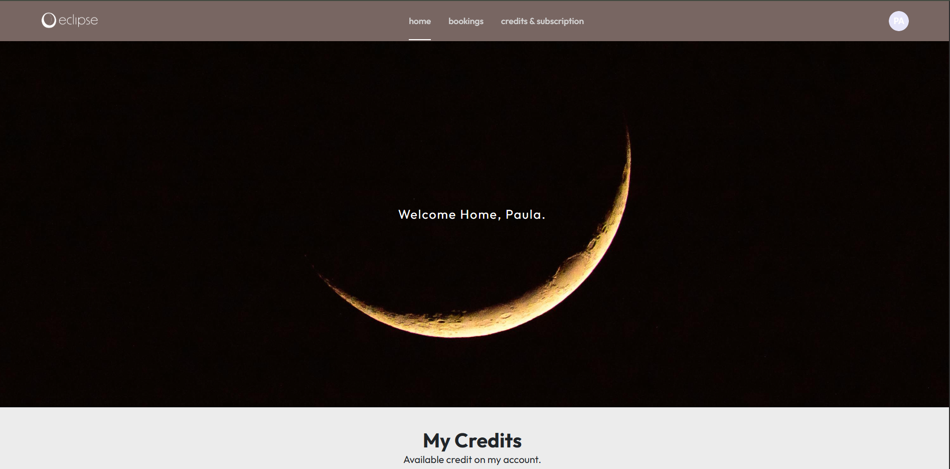 ECLIPSE - Events Booking App feature image