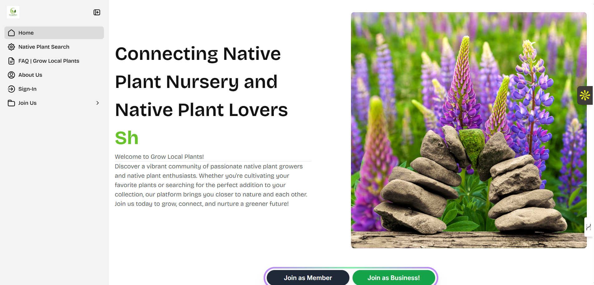 Grow Local Plants feature image