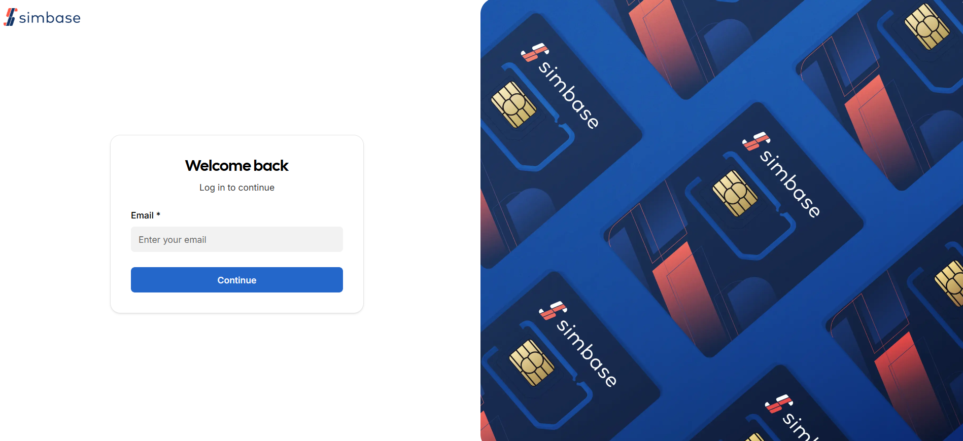 Simbase – Partner Portal Development feature image