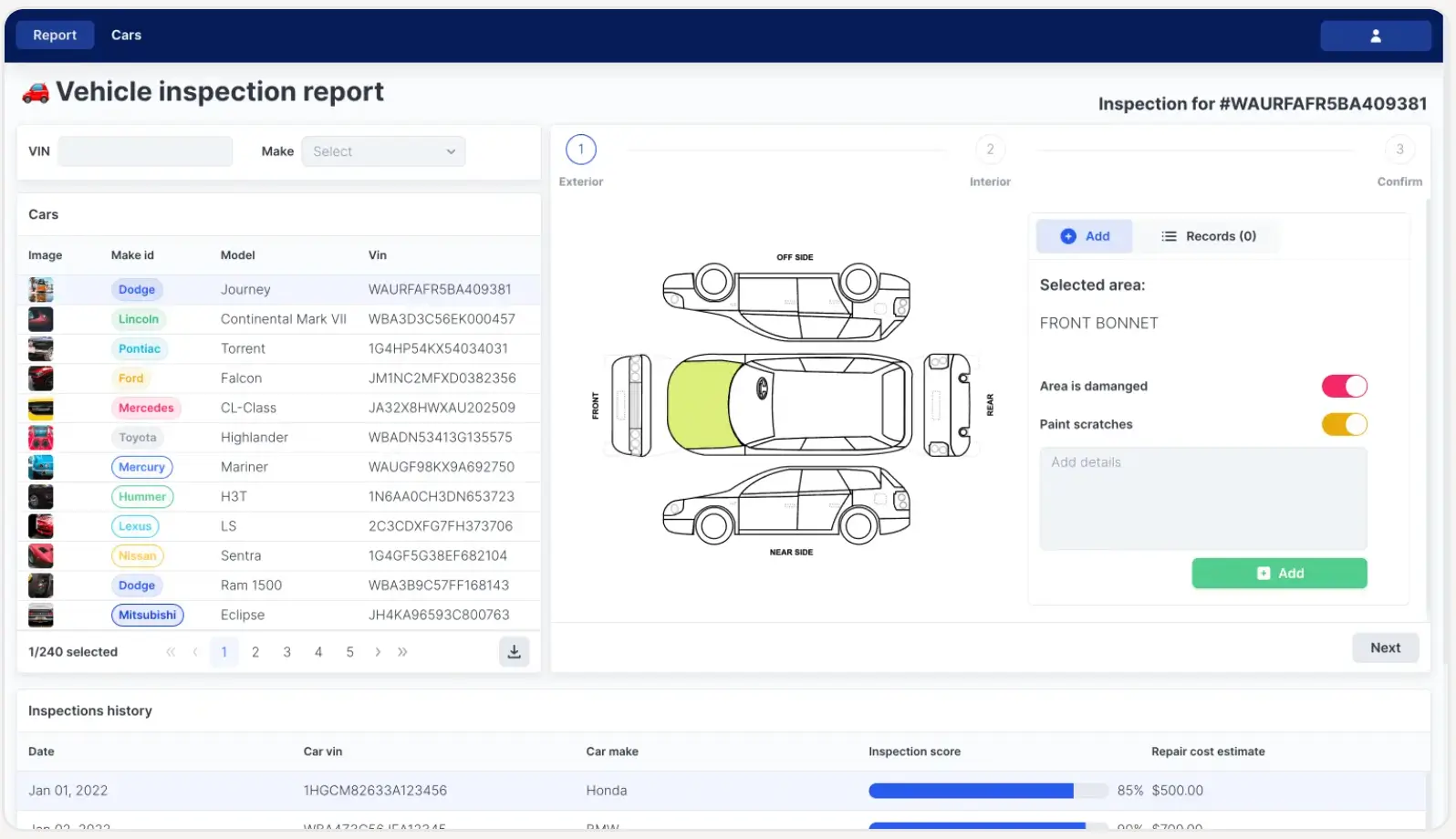 UI Bakery internal tool builder