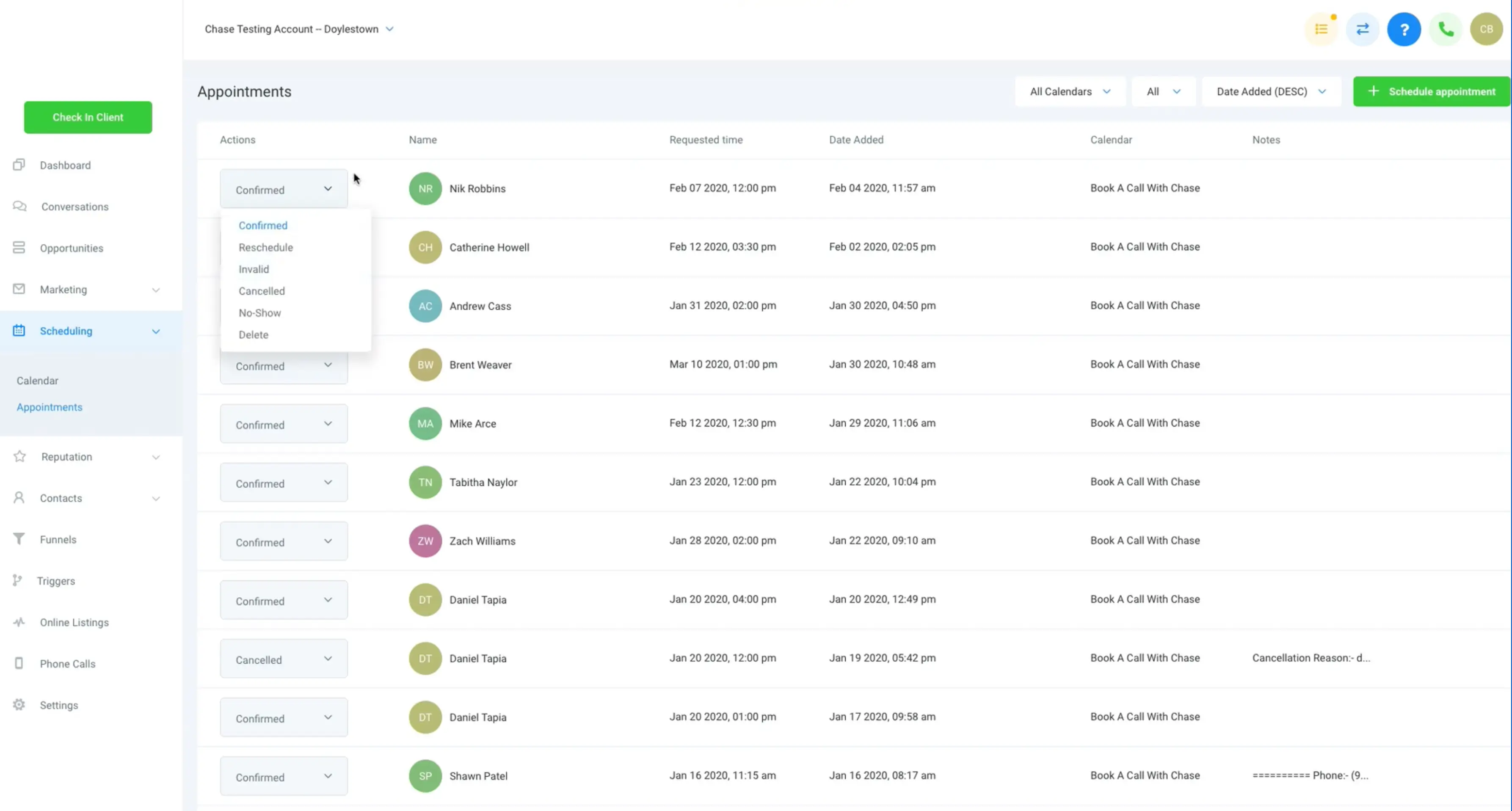 Gohighlevel workspace