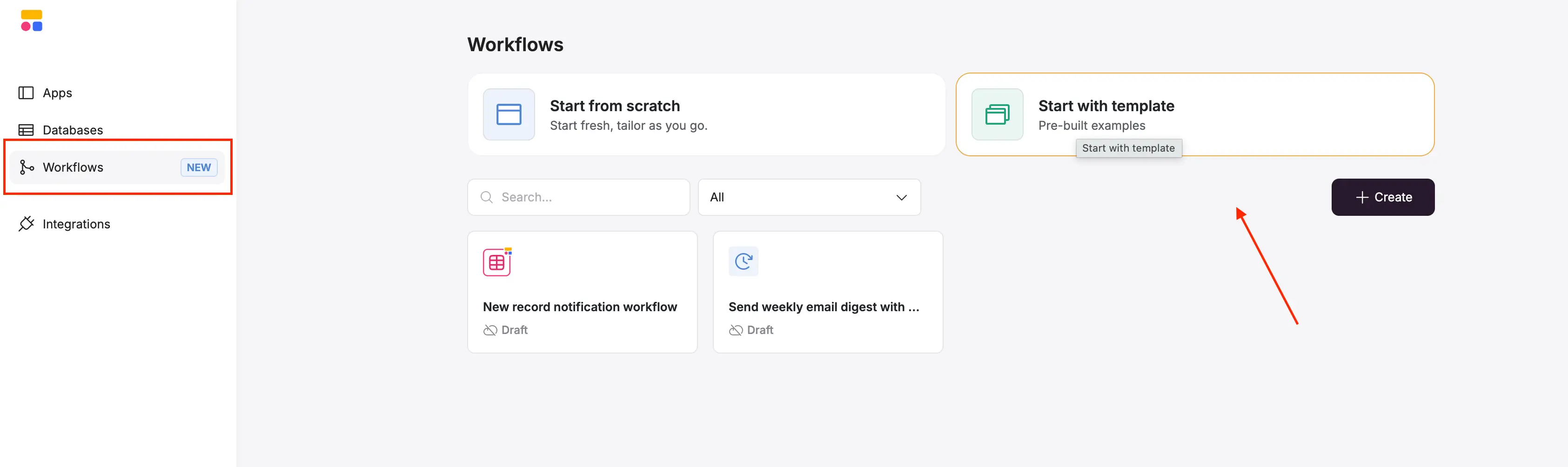 Softr's workflow automation templates