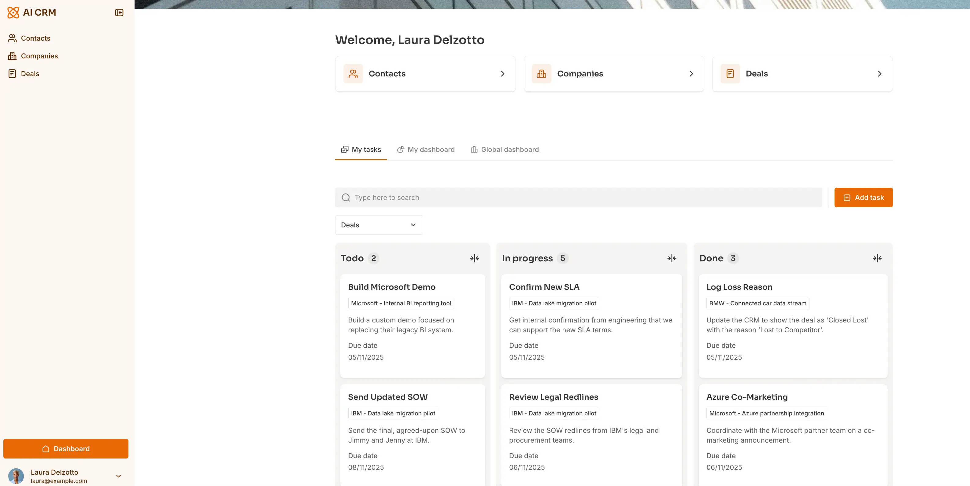 Pipeline management software app by Softr