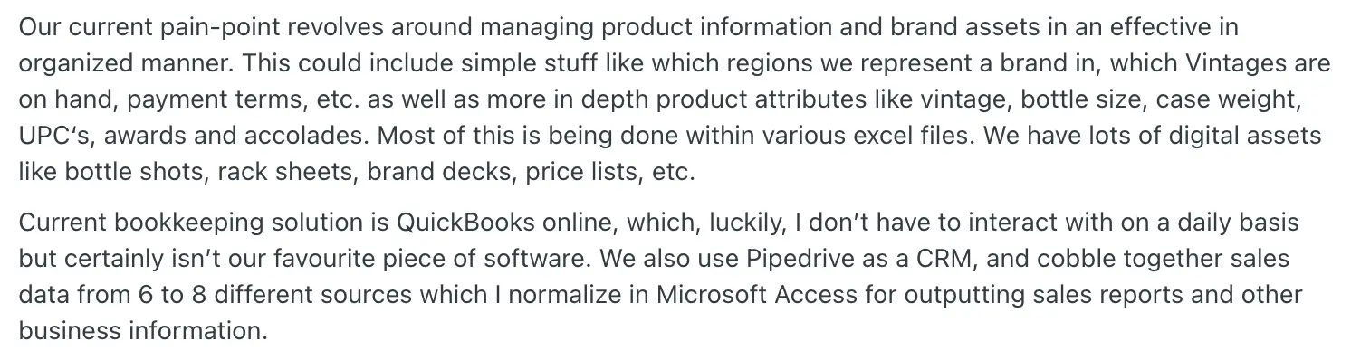 Reddit discussion on EPR painpoints