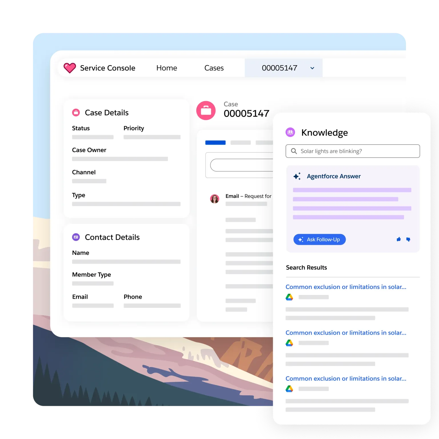Service hub, Salesforce