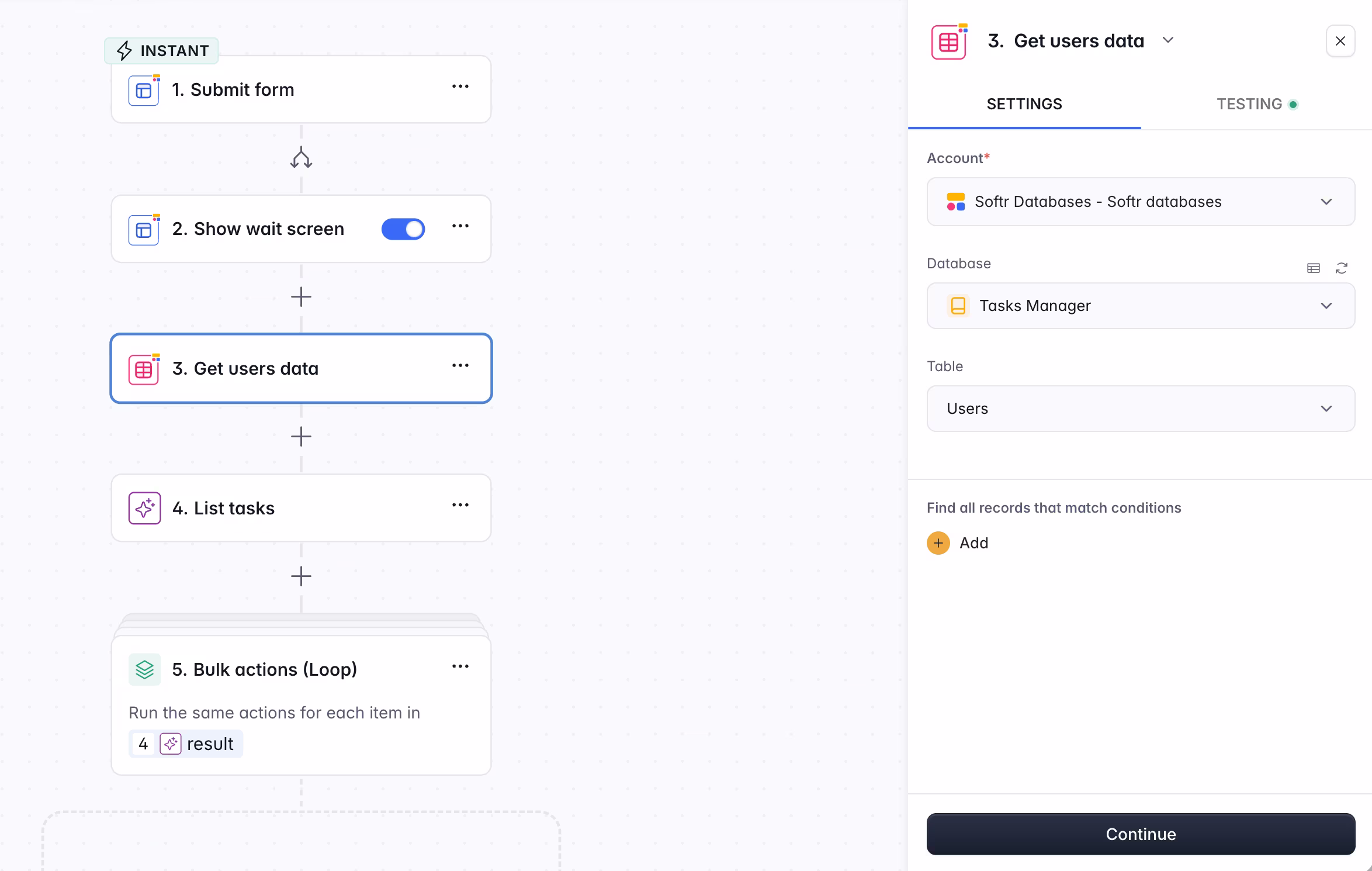 Getting all users data in Softr Databases