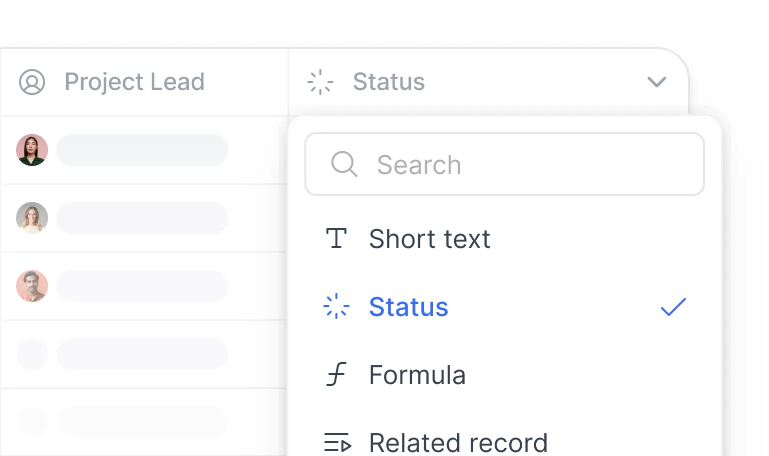 Softr Database status