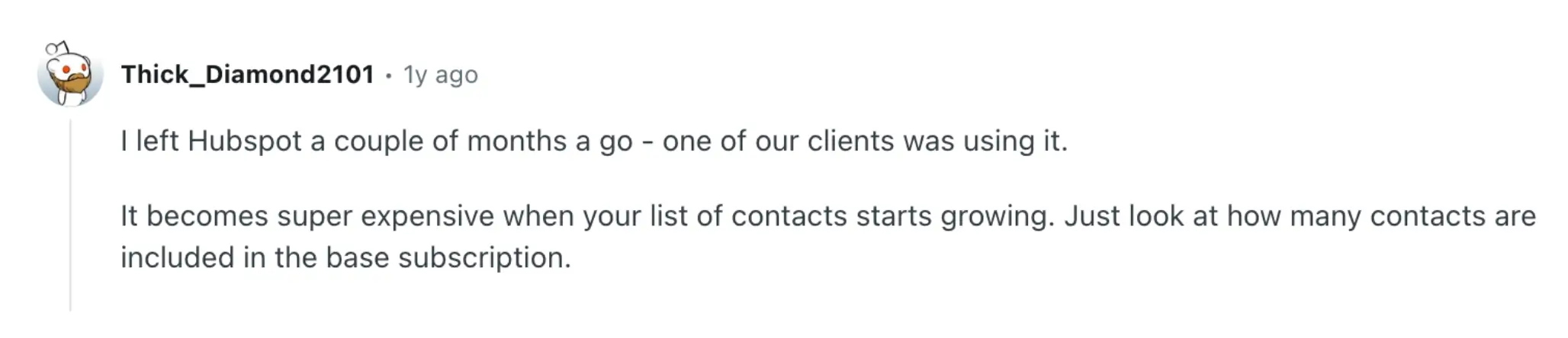 gohighlevel vs hubspot reddit discussions 3