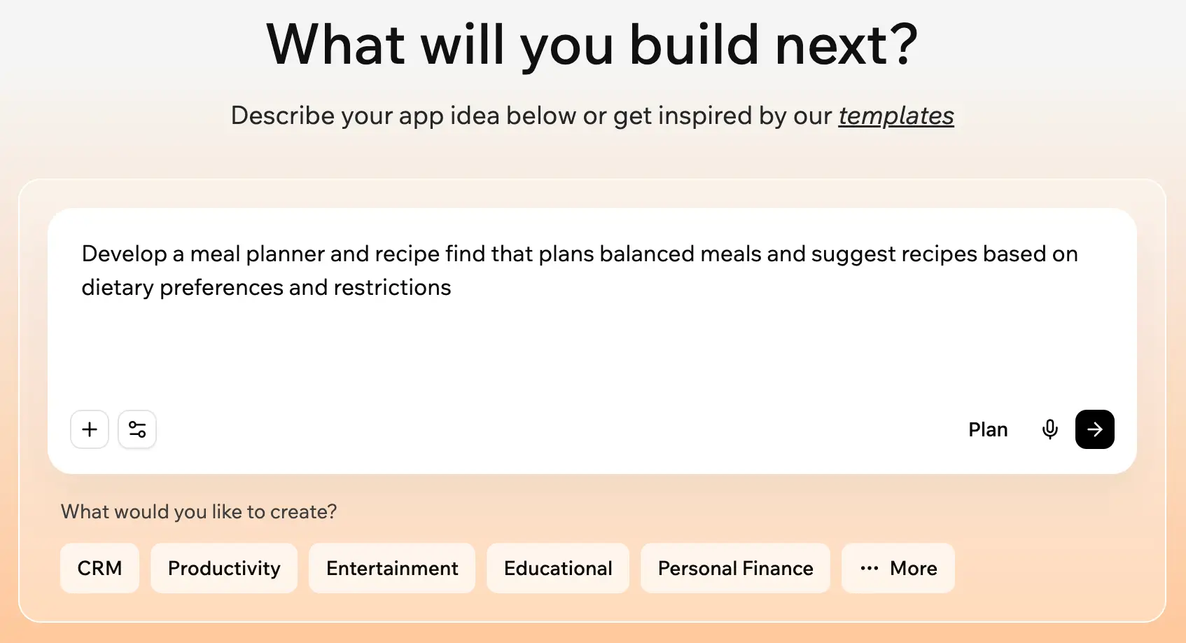 Base44 AI prompt for app building