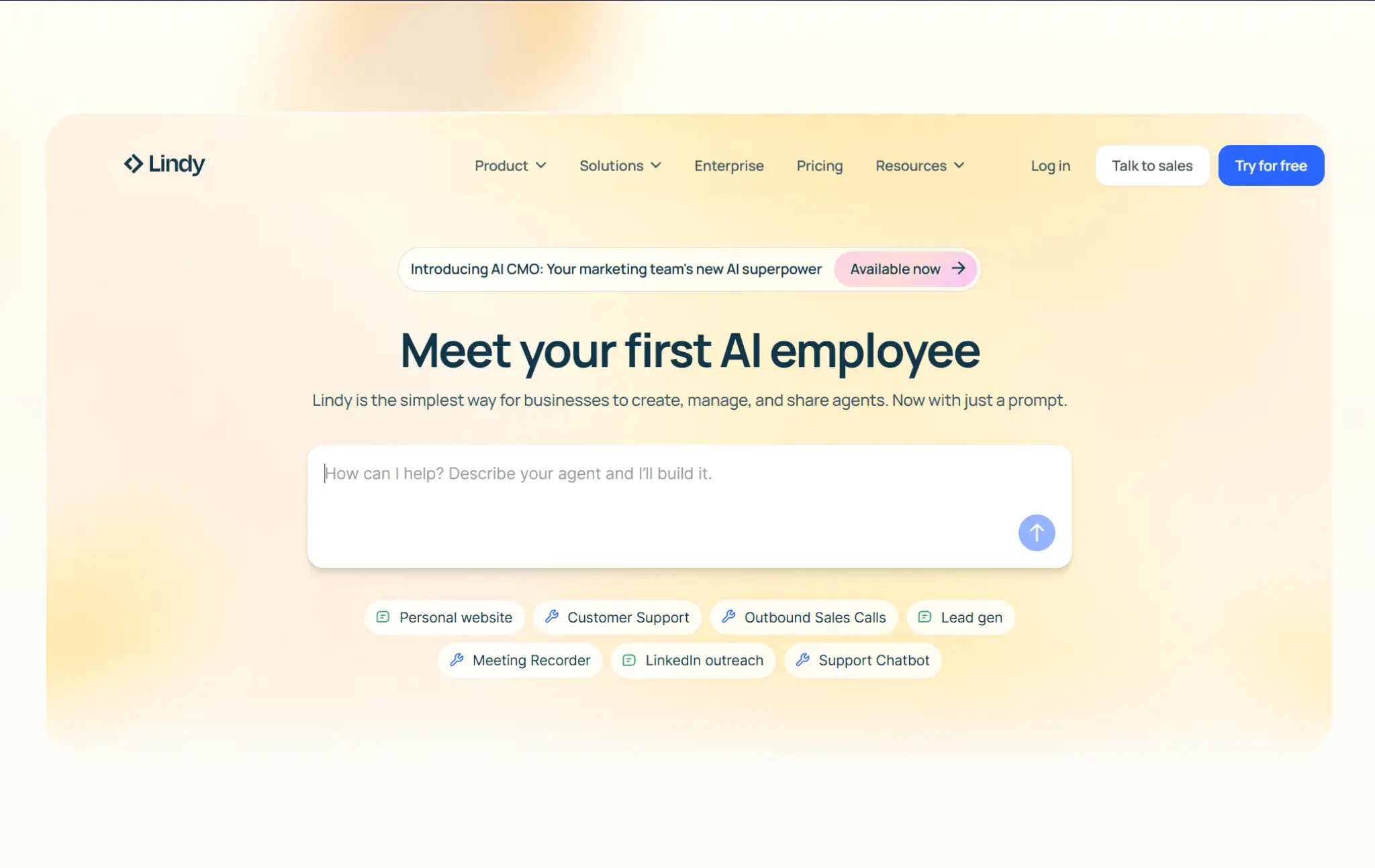 Lindy AI prompt builder