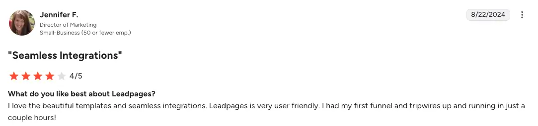 Leadpages review