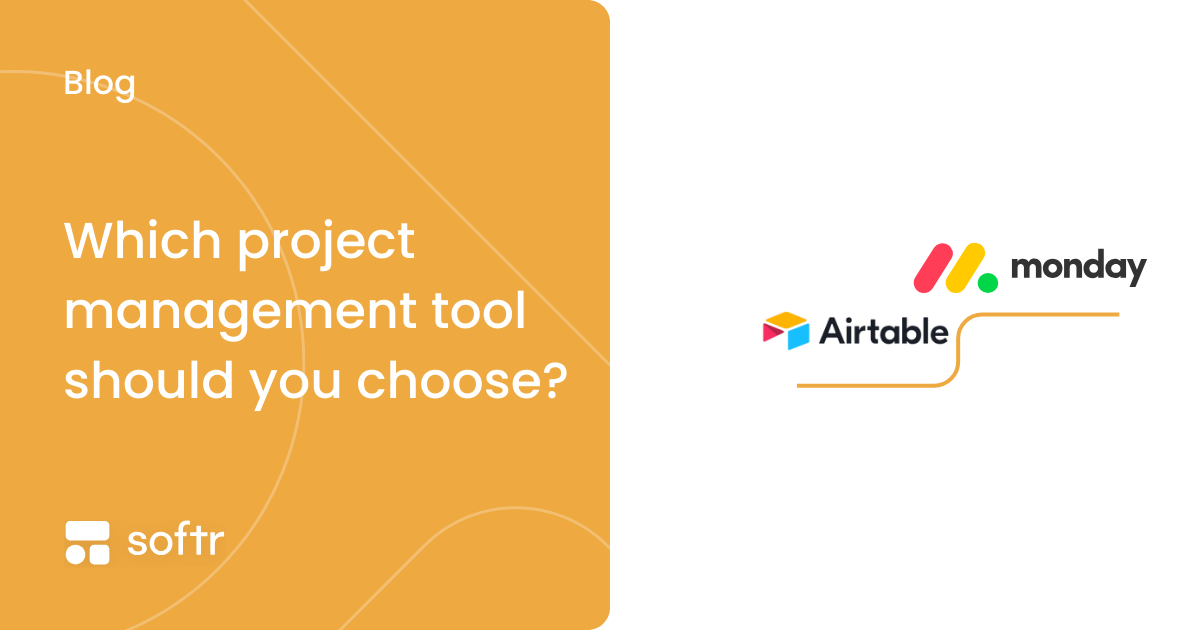 Airtable vs monday.com comparison for project management