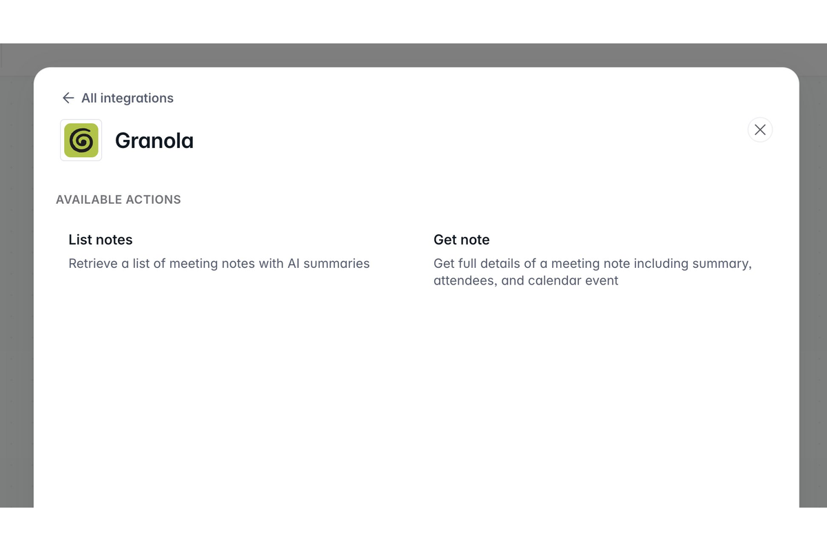Workflows Integrations: Granola, Stripe, SQL + HubSpot