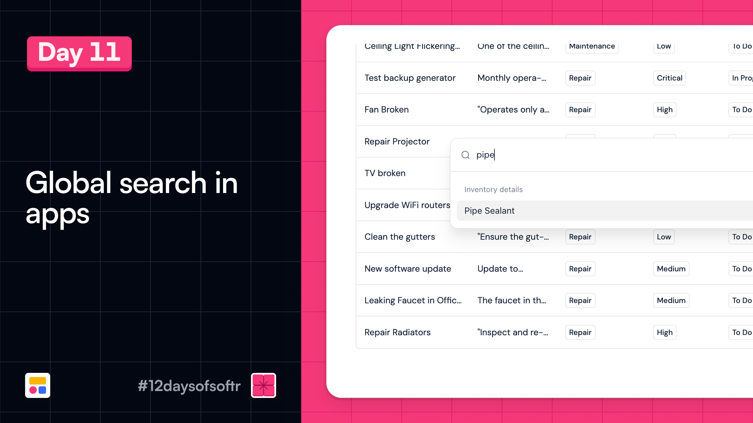 Global search