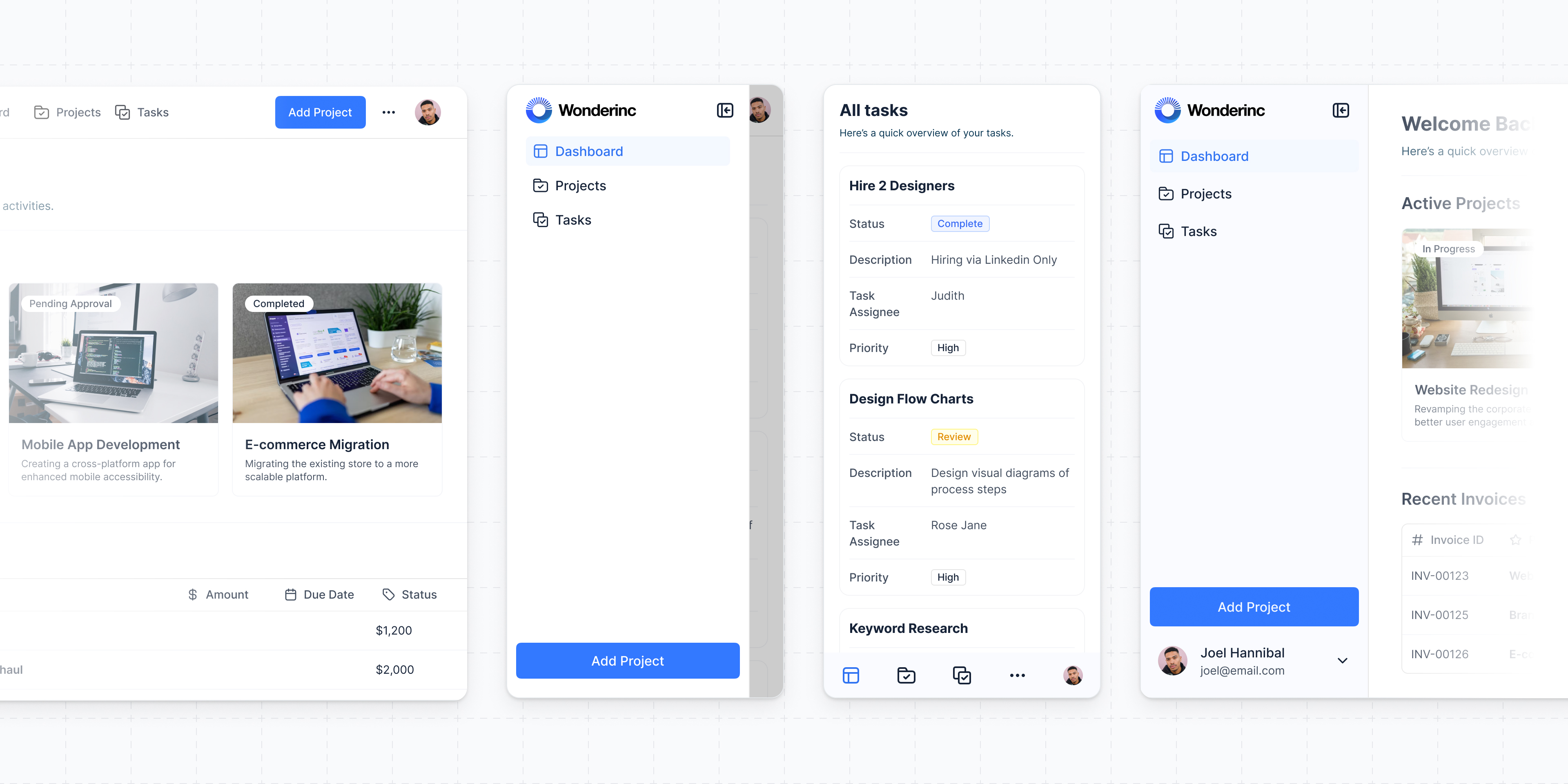 New App Navigation