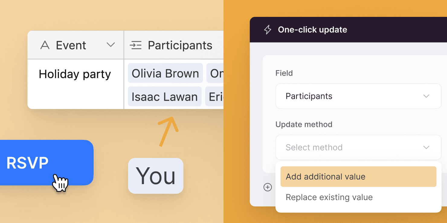 One-click add value
