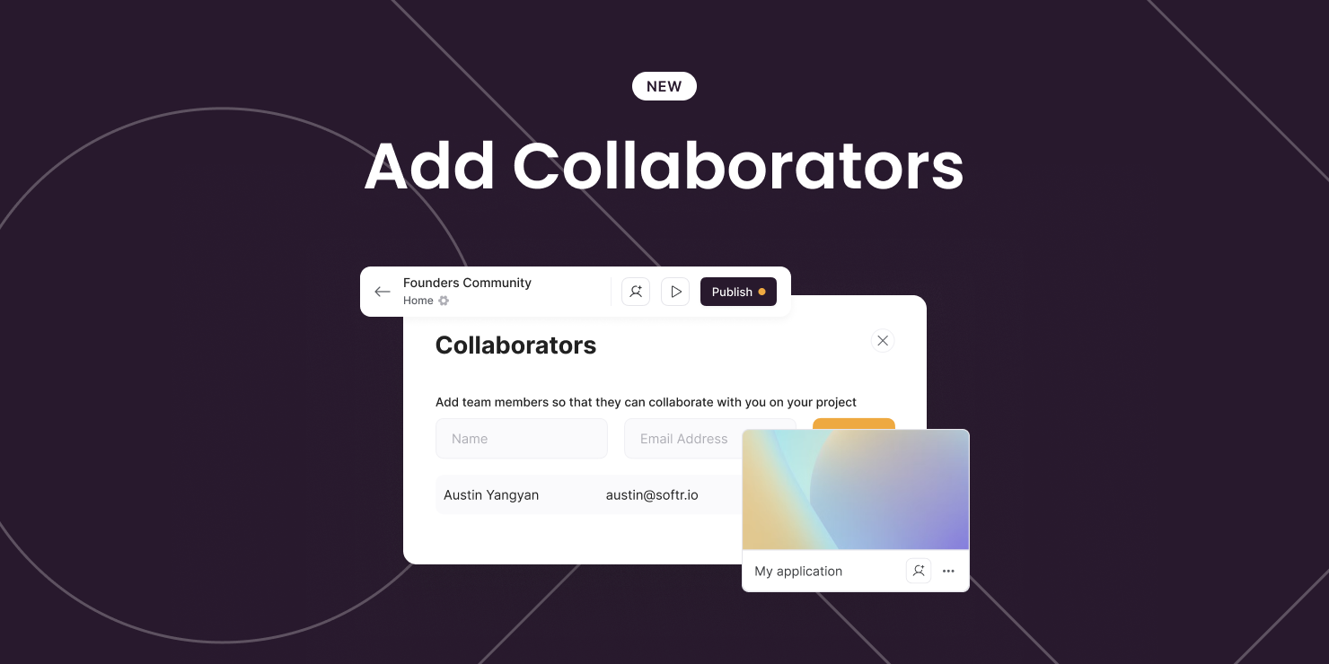 Add collaborators!