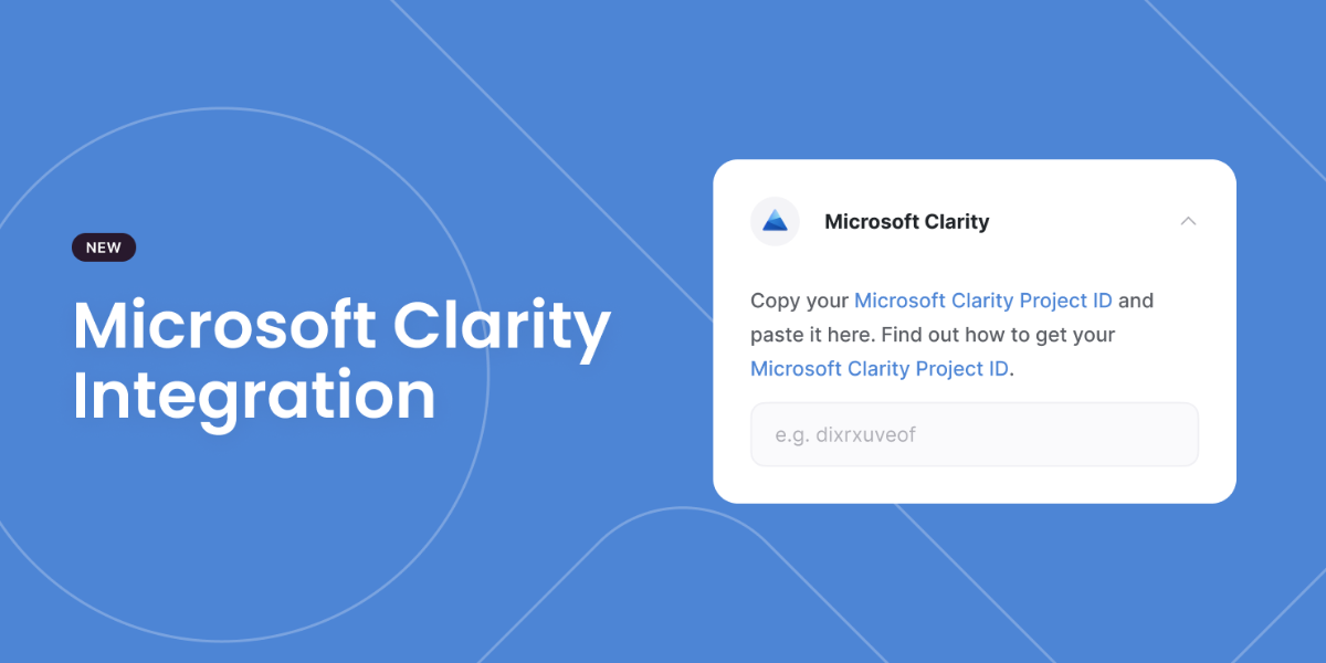 Microsoft clarity integration