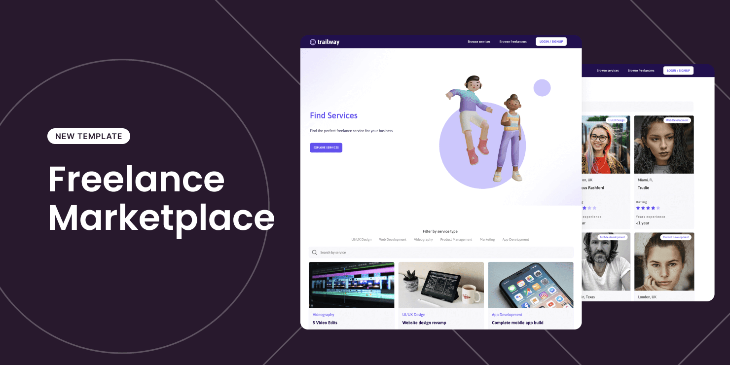 Template: Freelance marketplace