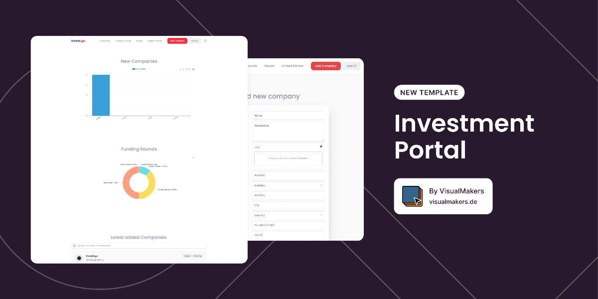 A new template: Investor Portal!