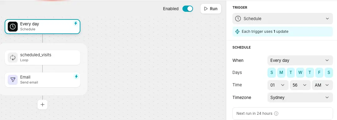 Glide workflow automation in practice