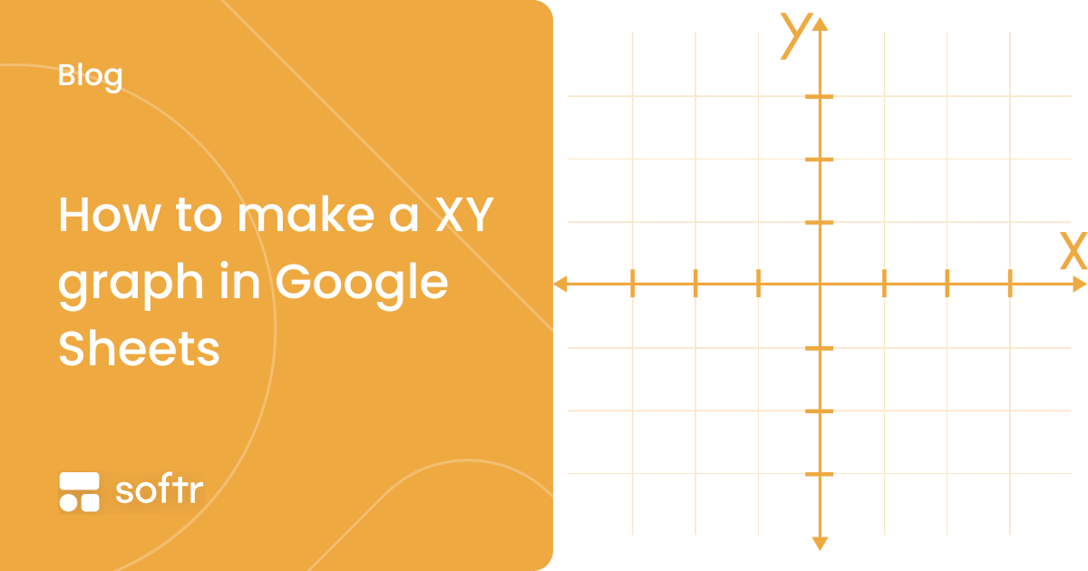 XY graph (scatter plot) showing data points plotted on a Google Sheets chart