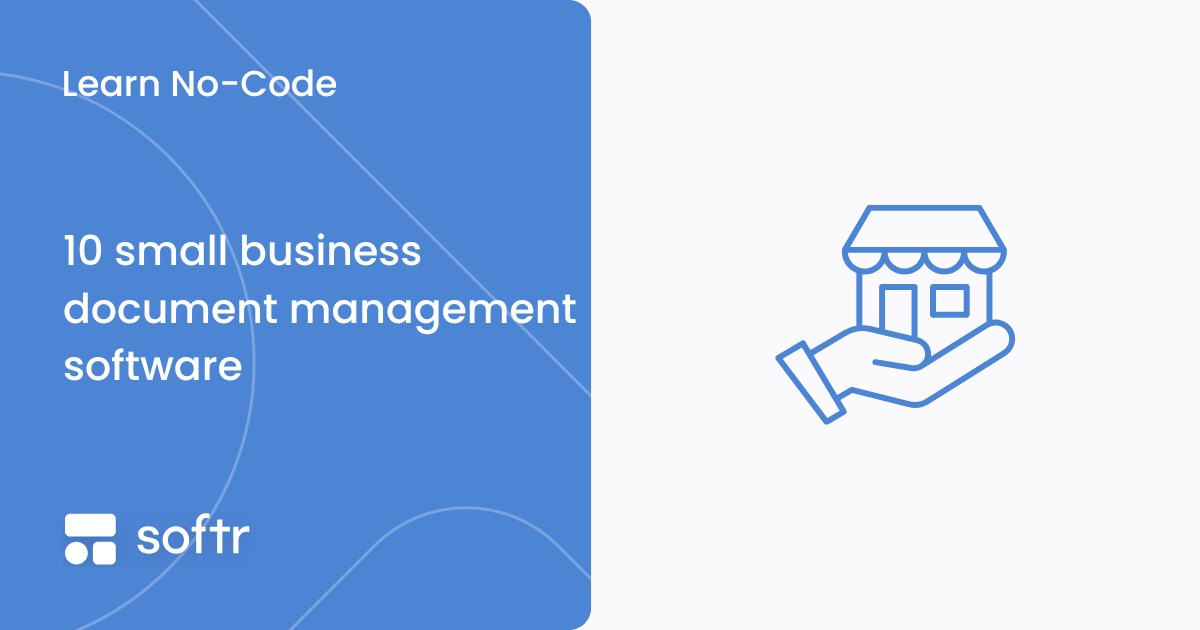 Comparison of the top small business document management software options