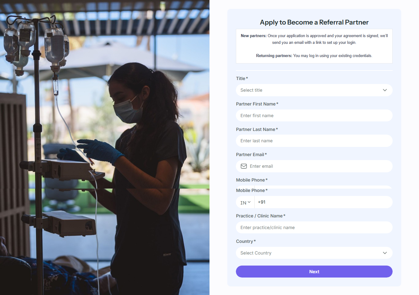 LMI Referral Partner Portal