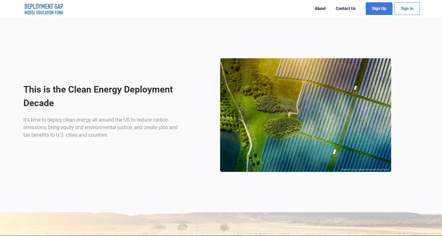 Deployment Gap Model Education Fund feature image