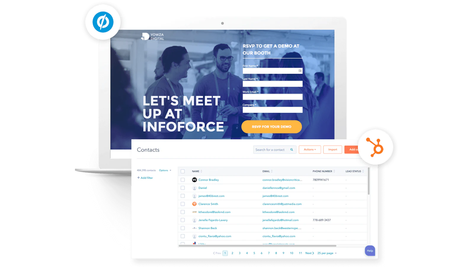 Unbounce landing page builder homepage