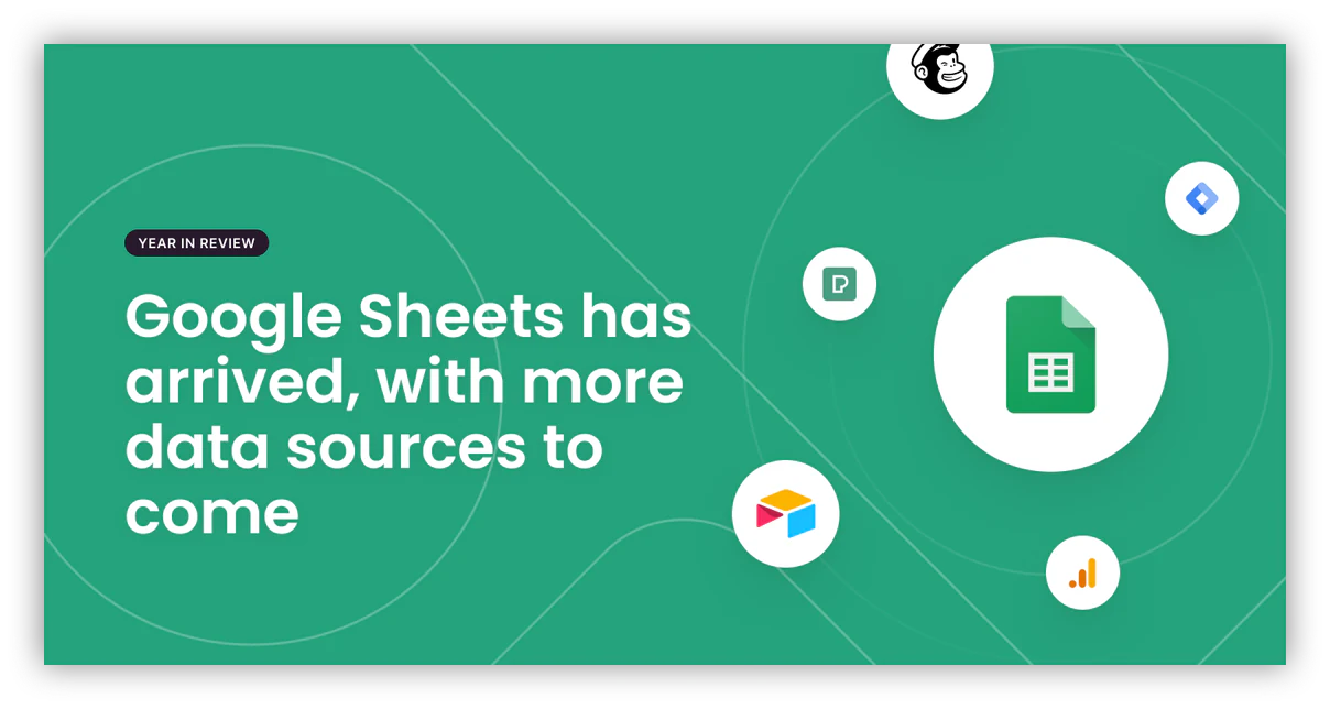 Google Sheets is available on Softr