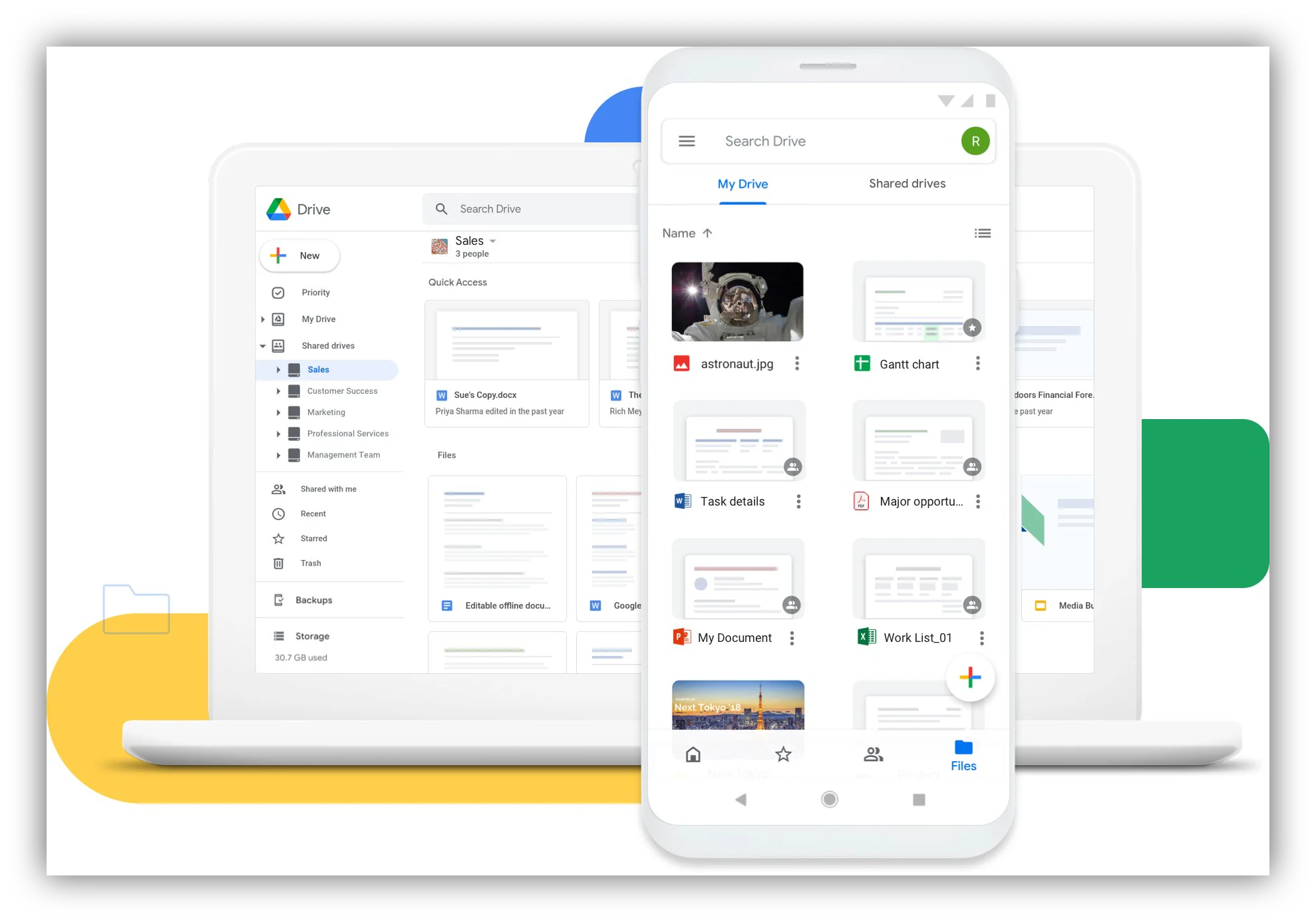 Google Drive allows users to add files from Docs, Sheets, Slides, Forms and more Google Apps too (1)