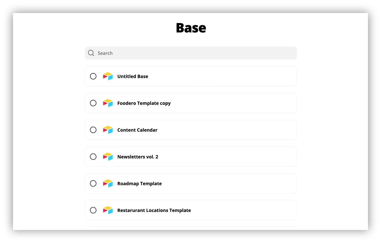 Airtable Base