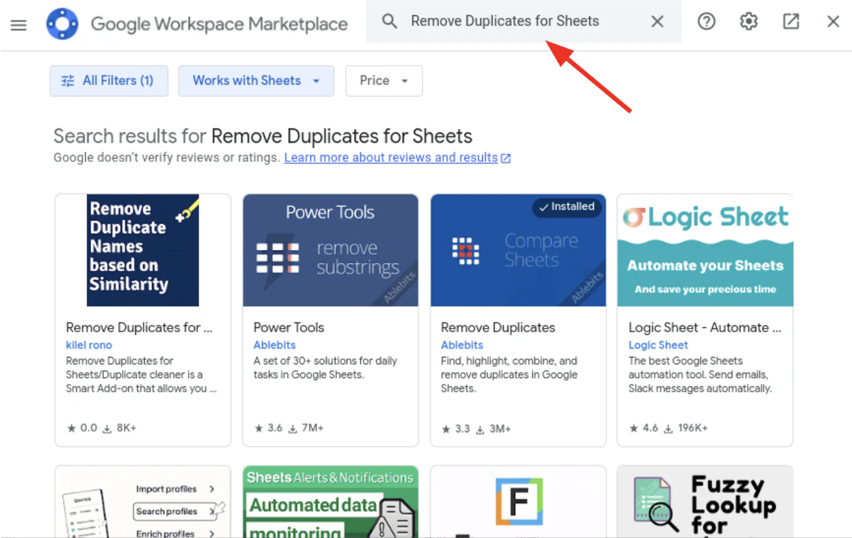 Step 3: Choose an add-on extension