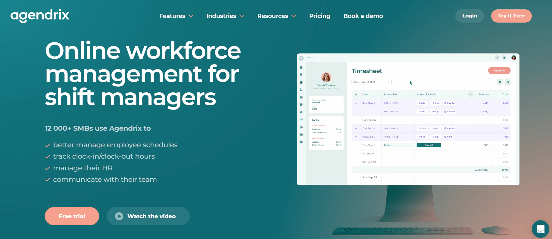 agendrix hr portal