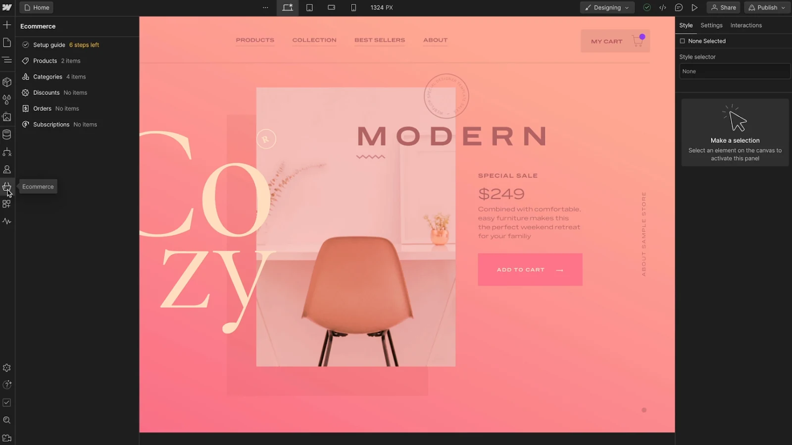 WebFlow is a Bubble alternative