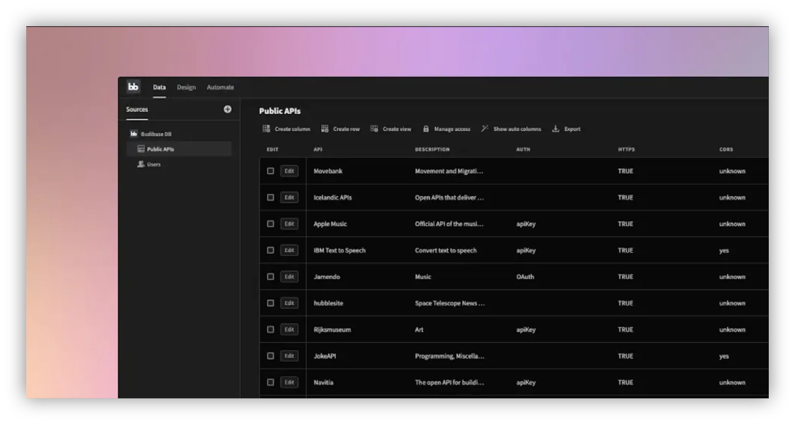 budibase low-code platform